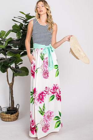 Meaningful Floral Moments Maxi Dress
