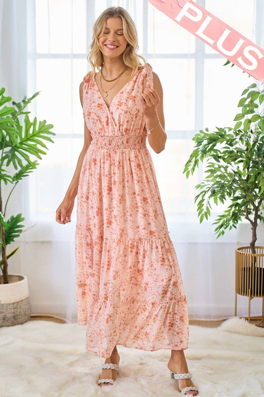 Give It A Go Floral Dress