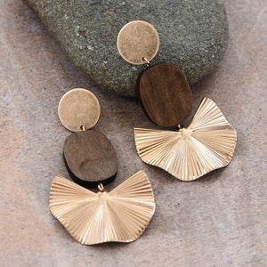 Mariana Wooden Earrings