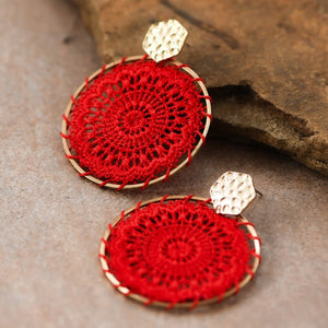 Megan Lace Earrings