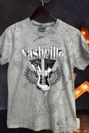 Nashville Guitar Graphic Tee