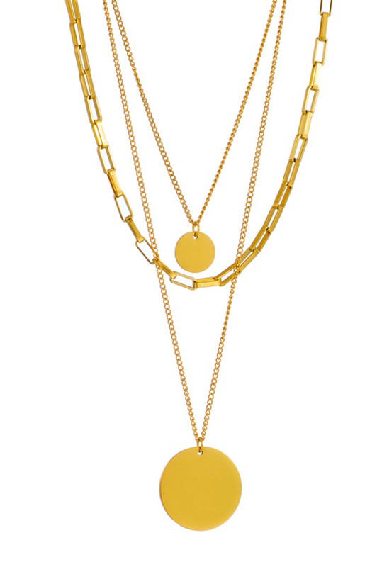 Maggie 18K Layered Gold Necklace