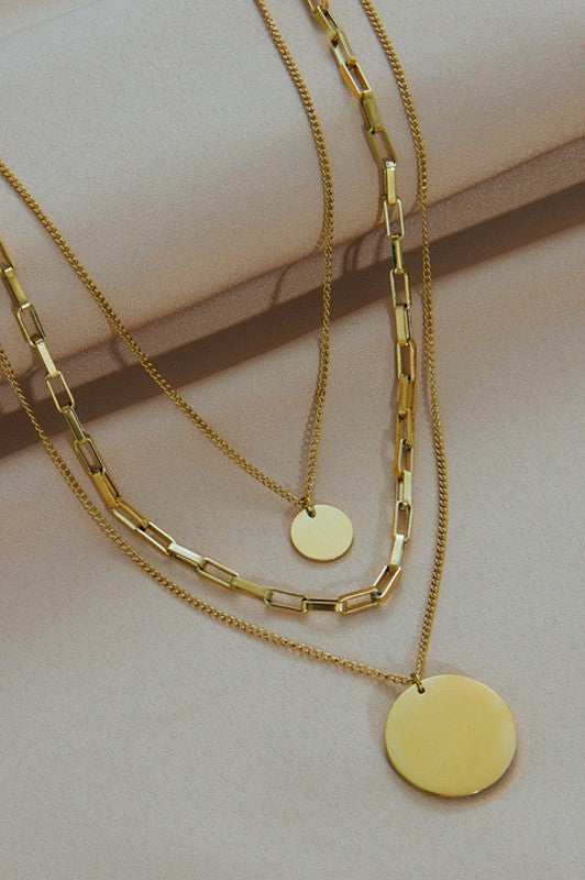 Maggie 18K Layered Gold Necklace