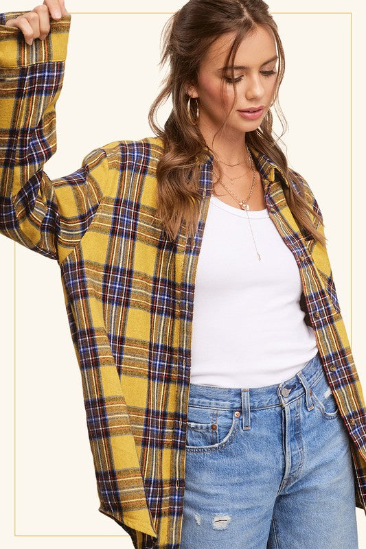 Wear It With Pride Plaid Top