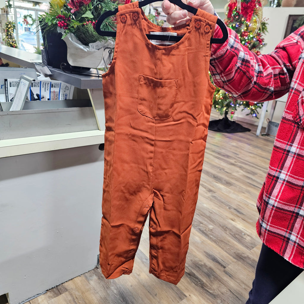 KIDS - Terracota Jumpsuit - Baby/Toddler