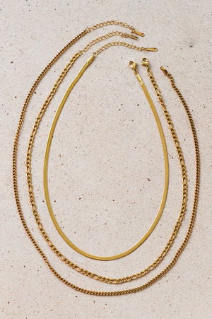 Memphis 18K Layered Gold Necklace