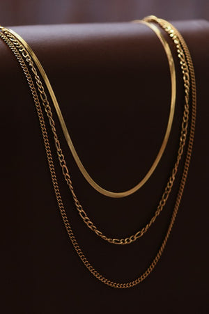 Memphis 18K Layered Gold Necklace