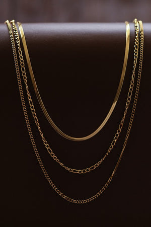 Memphis 18K Layered Gold Necklace