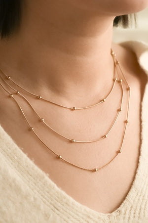 Miranda 18K Layered Necklace - Gold