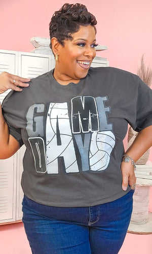 Game Day Volleyball Graphic Tee