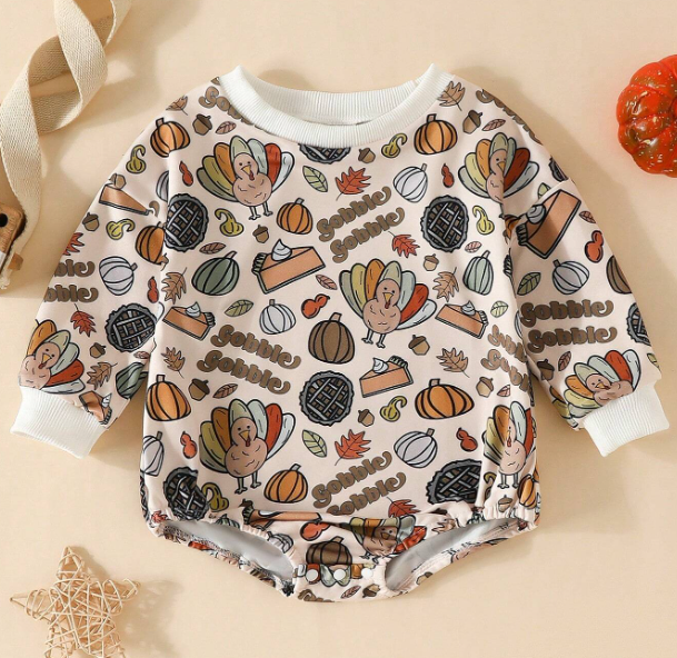 KIDS - Thanksgiving Onesie - Baby