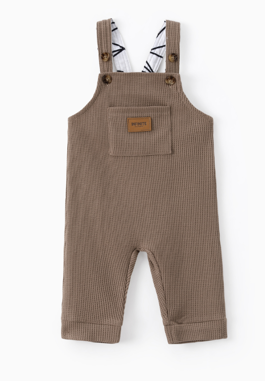 KIDS - Waffle Overalls - Baby/Toddler