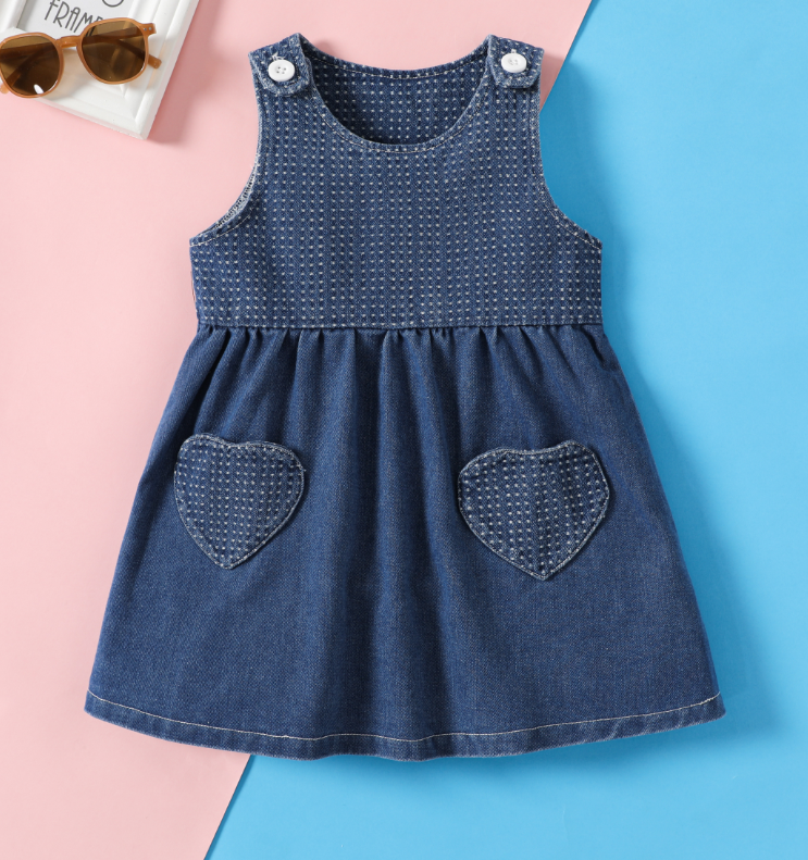 KIDS - Denim Dress - Toddler/Kids