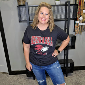 Nebraska Football Graphic Tee