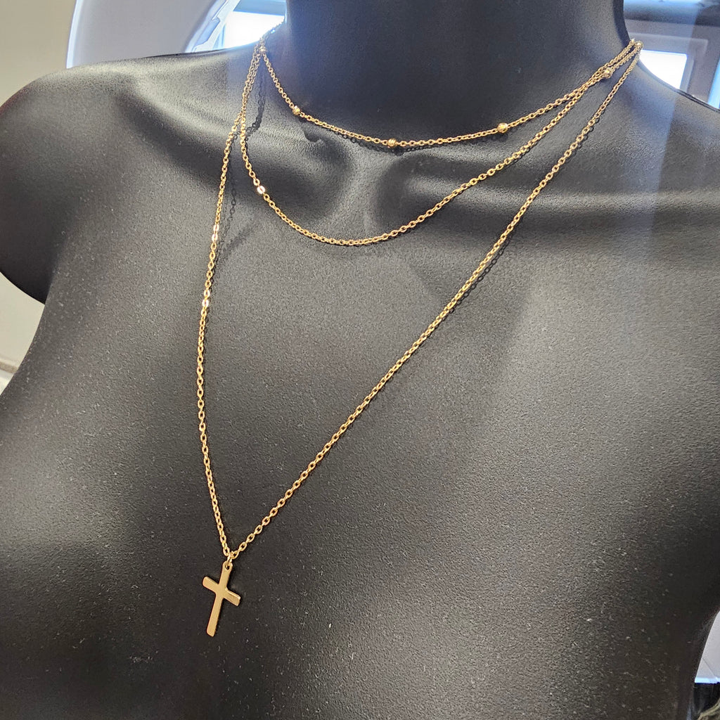 Majesty 18K Layered Necklace - Gold